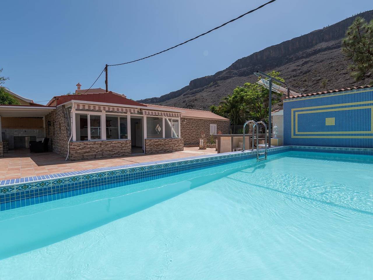 Casa rural con piscina privada - 10 pers. in Ayagaures, San Bartolomé de Tirajana
