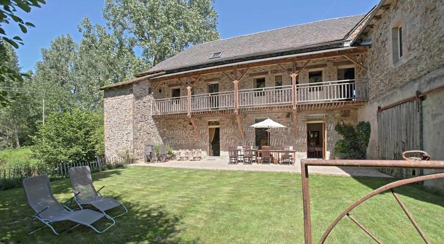 Chambre d’hôte pour 4 personnes, avec Balcon et Terrasse ainsi que Jardin et Vue