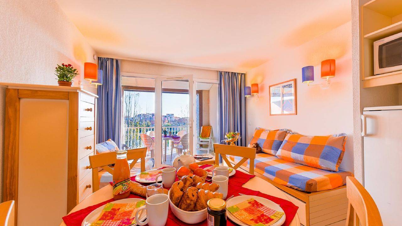 Appartement de vacances entier, Ferienwohnung für 5 Personen (32 m²) in Le Barcarès in Le Barcarès, Côte d'Améthyste