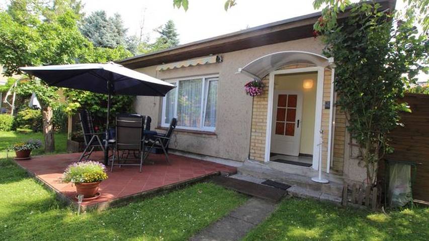 Ferienhaus für 3 Personen, mit Garten