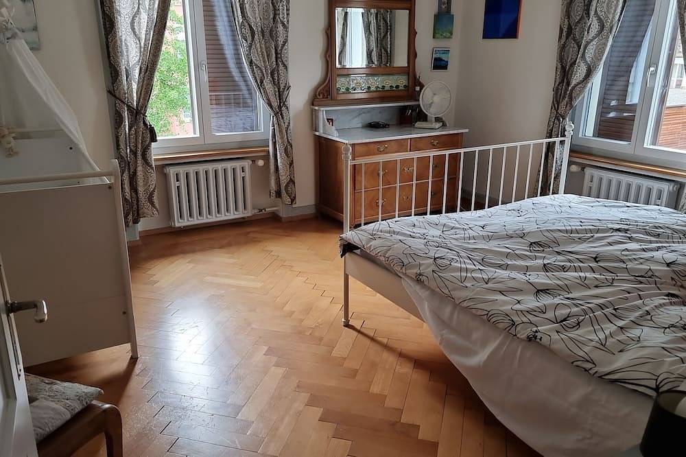 Entire apartment, Hottingen: 3 lg. Br, 3  Bath, wash/dr., elegant, bright, spacious Apt. for 6 - 7 in Zürich 32 Neumünster, Zurich