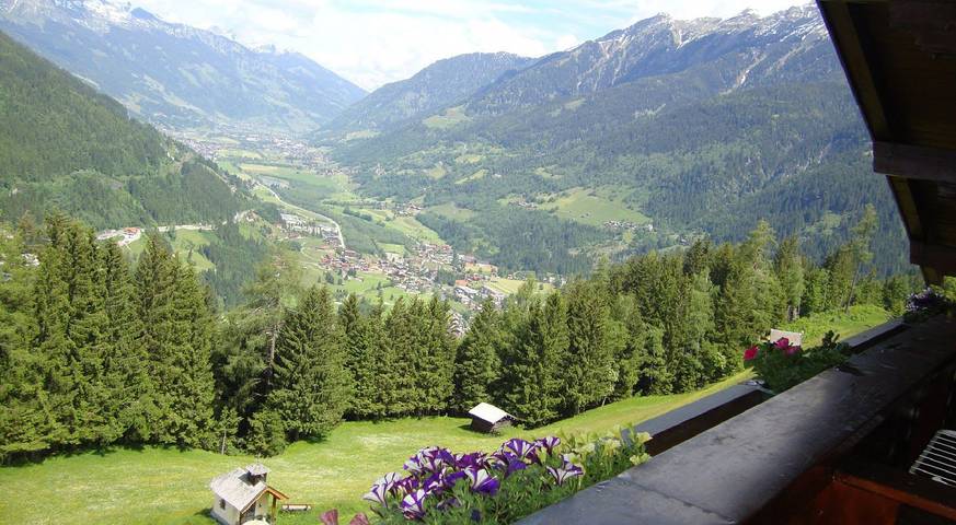Geheel appartement, Vakantieappartement voor 3 personen met balkon in Hohe Tauern, Bad Gastein en omgeving