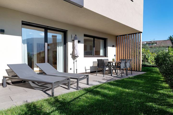 Ferienwohnung für 6 Personen, mit Garten