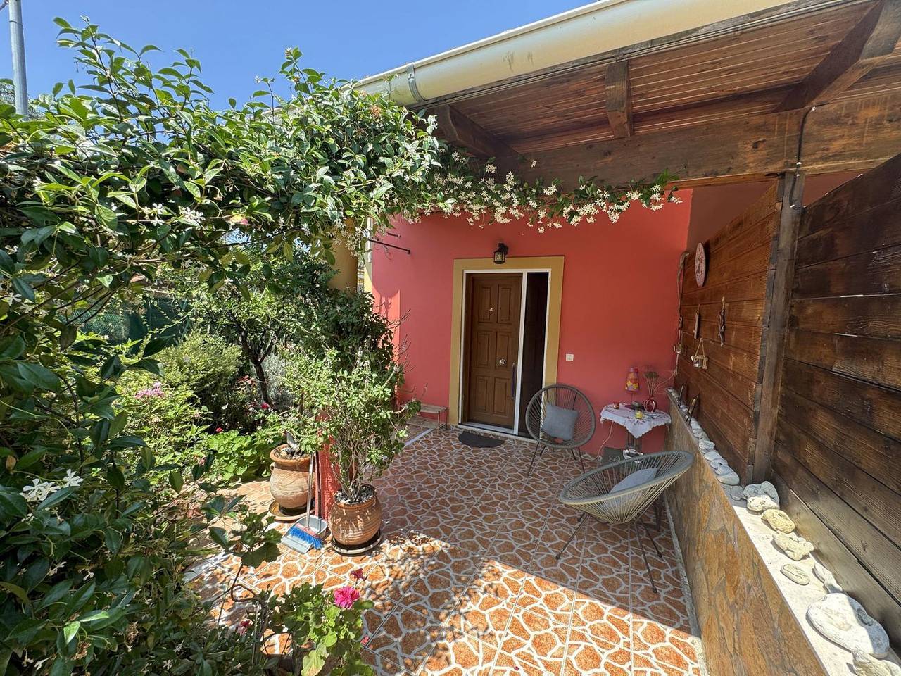 Casa de vacaciones para 4 personas con jardín in Corfú