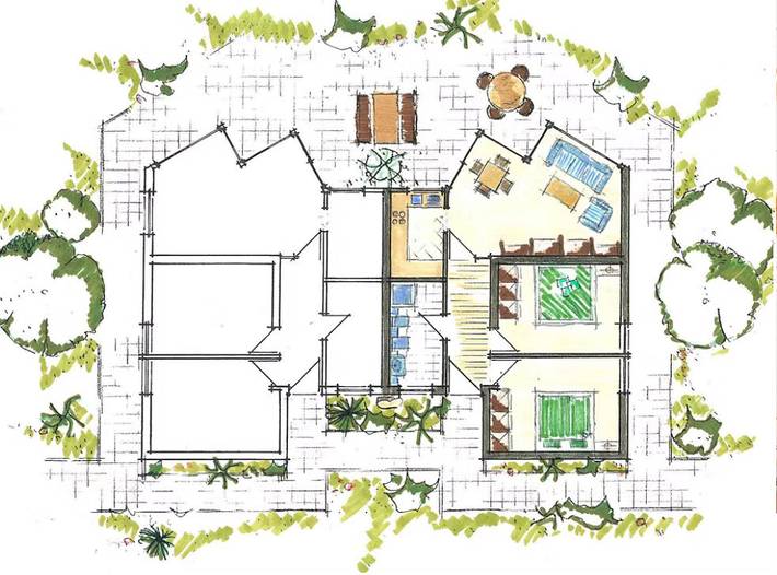 Ferienwohnung für 4 Personen, mit Sauna und Garten sowie Terrasse, kinderfreundlich im Dahner Felsenland - 4