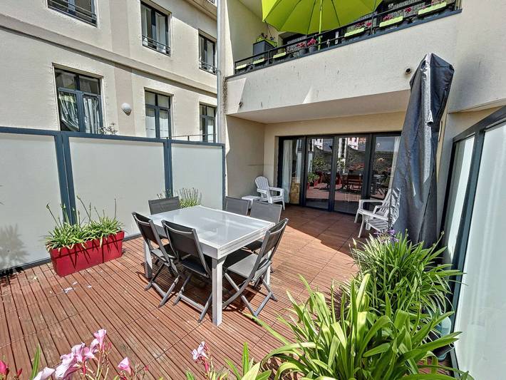 Appartement de vacances pour 4 personnes, avec terrasse à Granville
