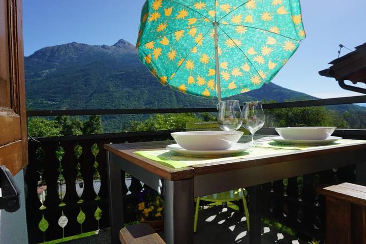 Gîte pour 4 personnes, avec terrasse et vue dans Roisan - 4