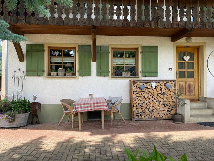 Ferienwohnung für 4 Personen, mit Garten