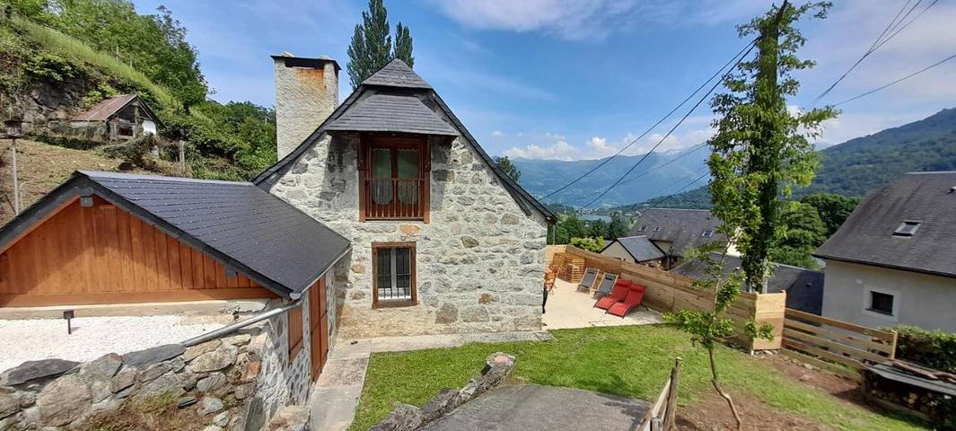 Maison de vacances pour 6 personnes, avec vue ainsi que jardin et vue sur le lac, animaux acceptés