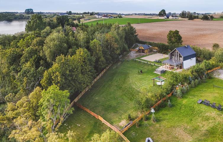 Ferienhaus für 8 Personen mit Ausblick in Kujawien-Pommern