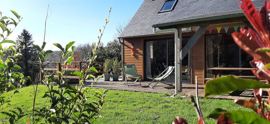 Location de vacances pour 5 personnes, avec terrasse et jardin dans le Finistère