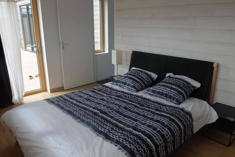 Casa de madera, cerca de playas y dunas, península Sainte Marguerite in Landéda, Región de Brest