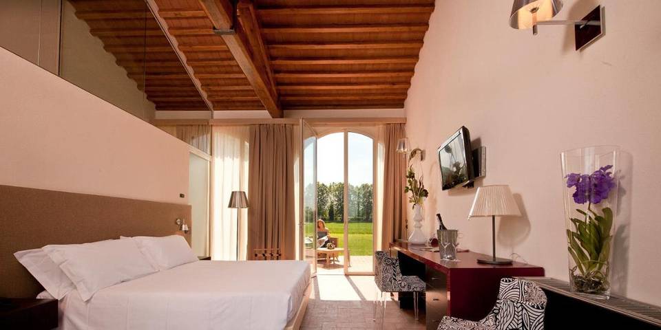 Agriturismo per 2 persone, con Terrazza e Giardino nonché Panorama a San Giuliano Terme
