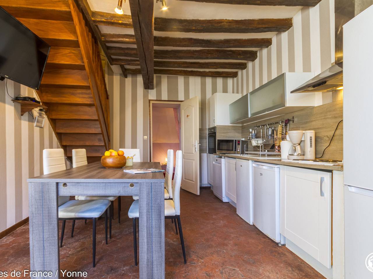 17. Jh. Haus, ruhig, nahe Othe-Wald, Villeneuve-sur-Yonne in Les Bordes (Yonne), Yonne