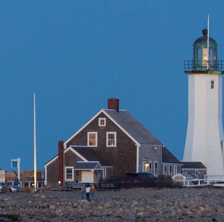 Breathtaking harbor views from spacious beachfront home. in Scituate, Massachusetts