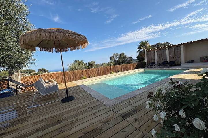 Villa pour 7 personnes, avec jardin, animaux acceptés à Vallauris