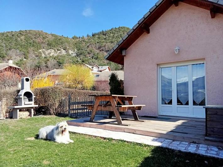 Appartement de vacances pour 4 personnes, avec Terrasse et Jardin