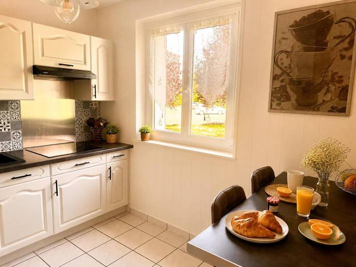 Appartement de vacances pour 2 personnes, avec Balcon ainsi que Terrasse et Vue