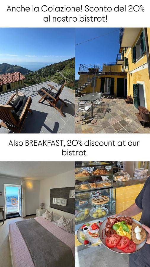 Maison d’hôte pour 2 personnes, avec Terrasse et Jardin à Vernazza