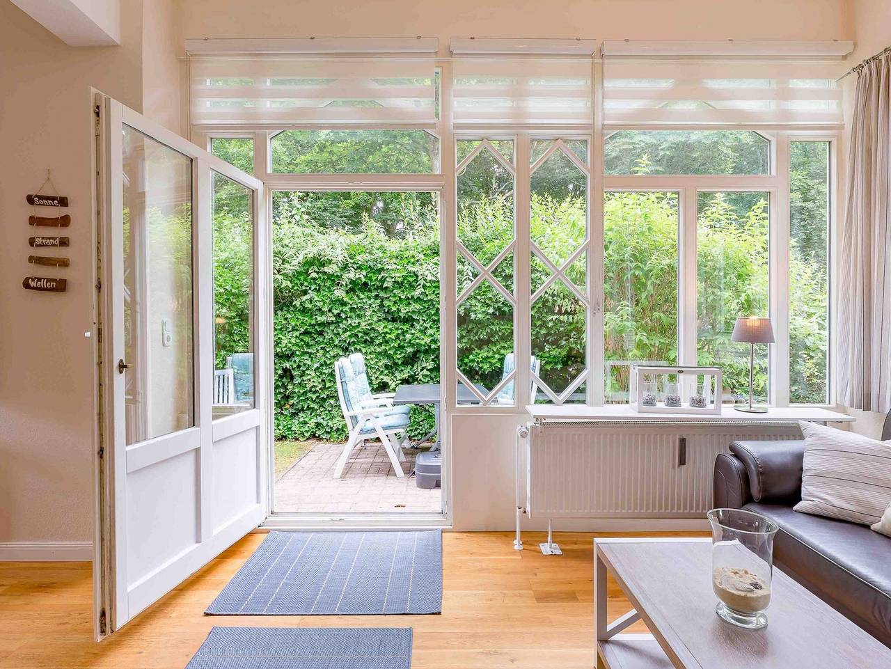 Ganze Ferienwohnung, Mohnblume Haus Sommergarten - Mohnblume Haus Sommergarten in Wyk auf Föhr (Stadt), Wyk auf Föhr