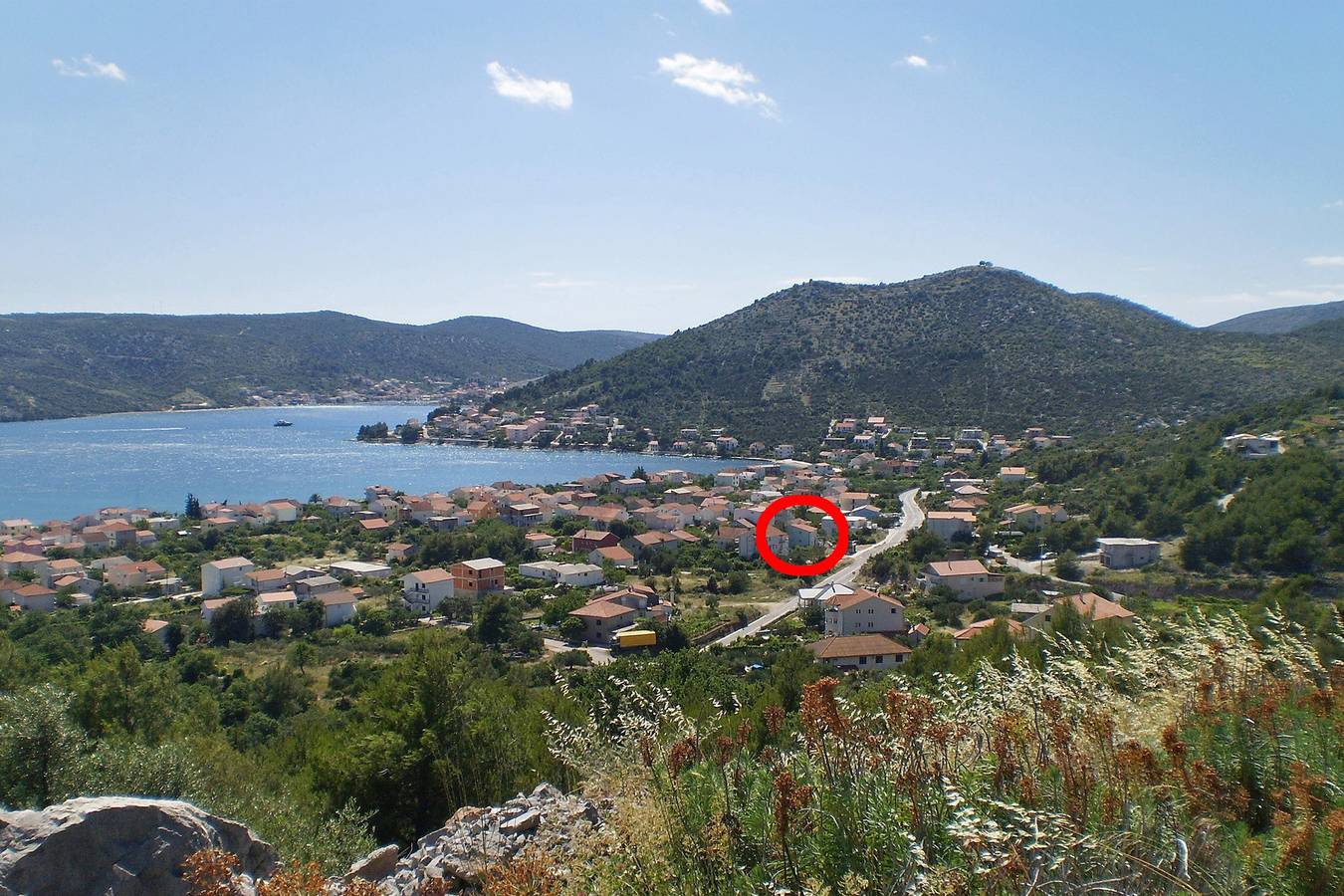 Ganze Wohnung, 1-Zimmer-Ferienwohnung mit Terrasse Poljica, Trogir A-10010-c in Poljica, Split-Dalmatien