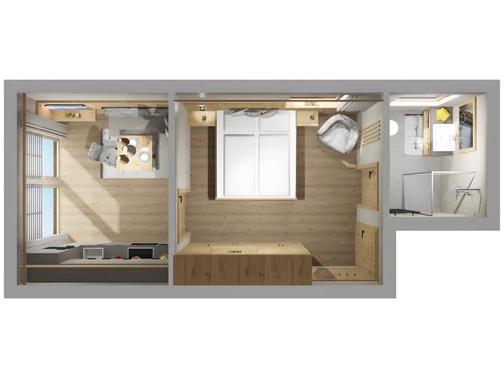 Ferienwohnung für 2 Personen, mit Balkon und Garten in Hippach