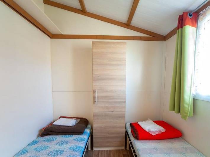 Camping La Maïre - Chalet 4 personen - Cocoon 4 Personen 2 Zimmer 24m² in Sérignan, Mittelmeerküste (Frankreich)
