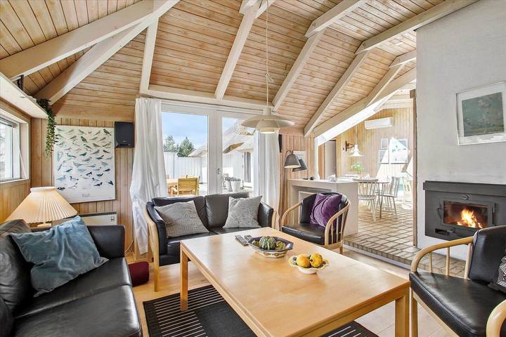 Ferienhaus für 8 Personen, mit Terrasse und Pool sowie Sauna, mit Haustier in Kollerup Strand - 3