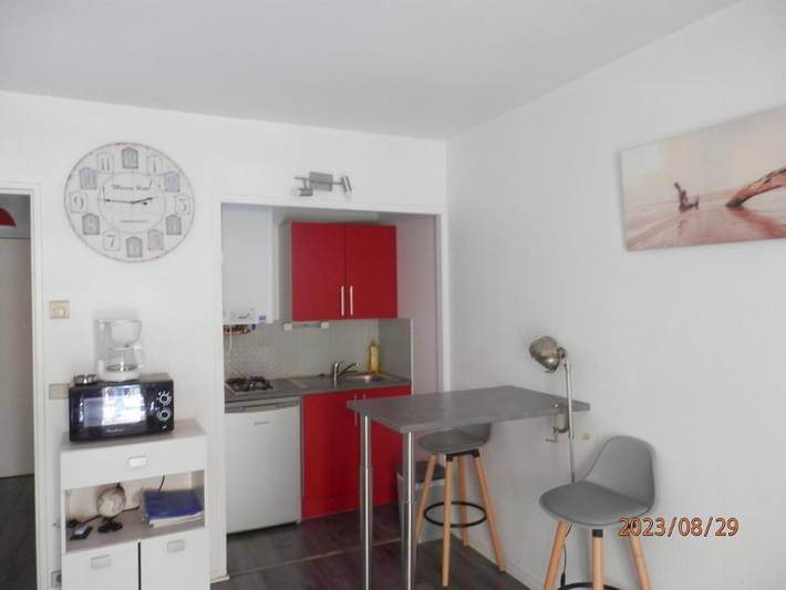 Gîte pour 2 personnes, avec terrasse dans Gare D Arcachon