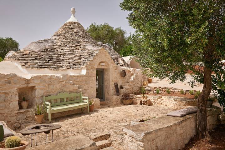 Trullo per 4 persone, con giardino, con animali domestici a Ceglie Messapica