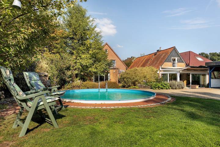 Ferienhaus für 5 Personen, mit Garten