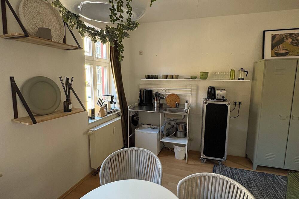 Ganze Wohnung, Ferienwohnung mit Balkon im Zentrum von Naumburgs Altstadt in Naumburg, Saale-Unstrut