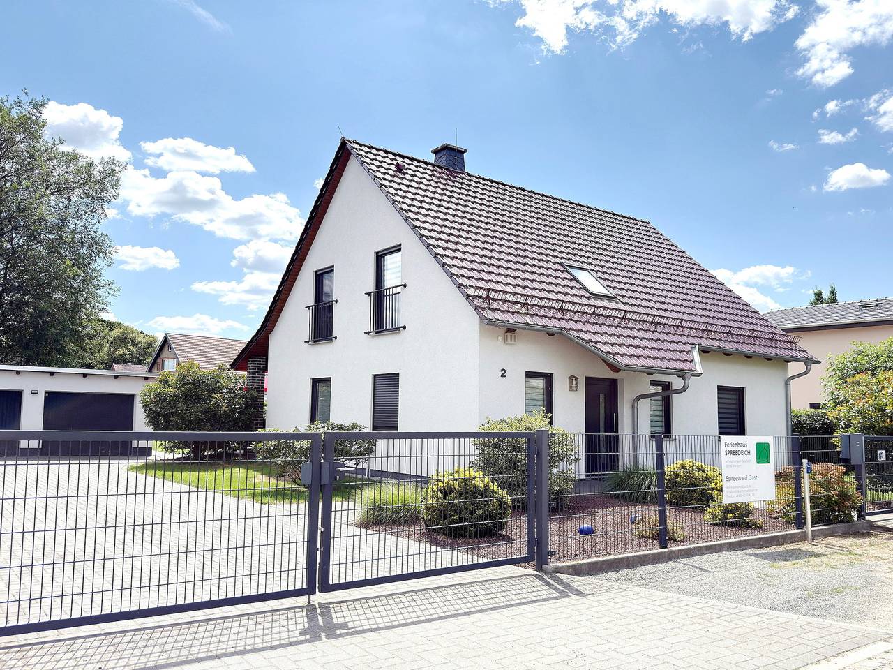 Spreedeich in Werben, Lausitz