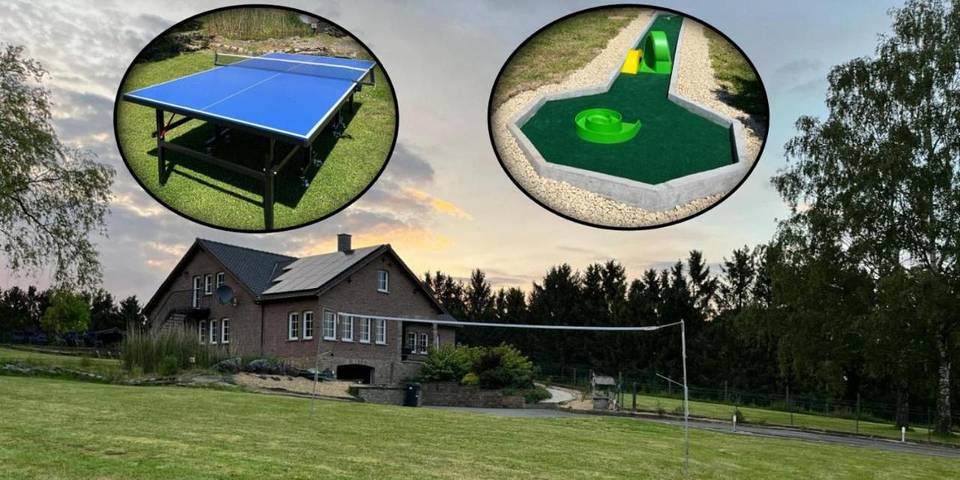 Location de vacances pour 16 personnes, avec vue et jardin à Baelen - 4