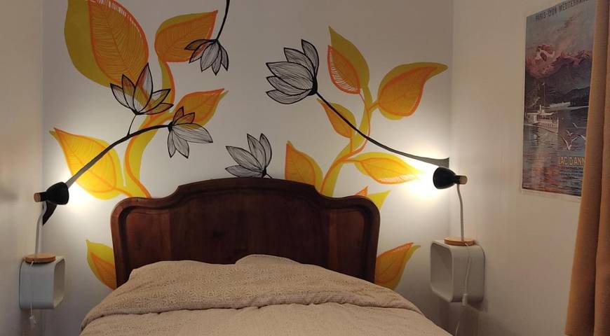 Appartement de vacances pour 4 personnes, avec jardin, animaux acceptés