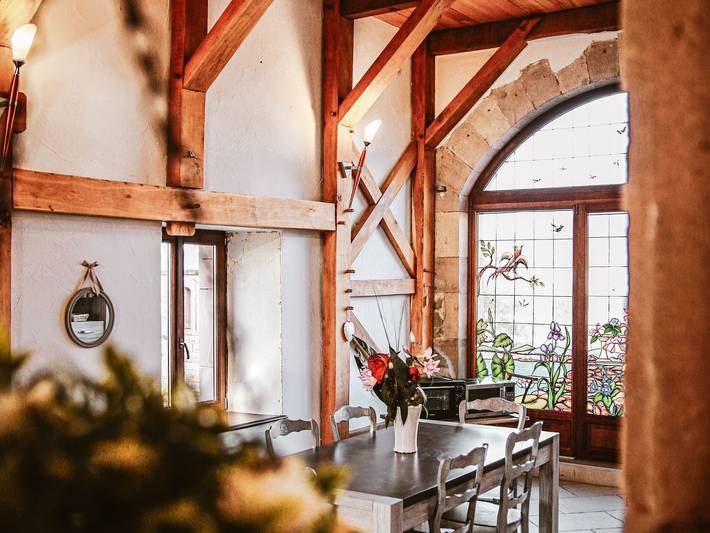 Gîte pour 4 personnes, avec Terrasse ainsi que Jardin et Sauna dans Frederic Fontaine