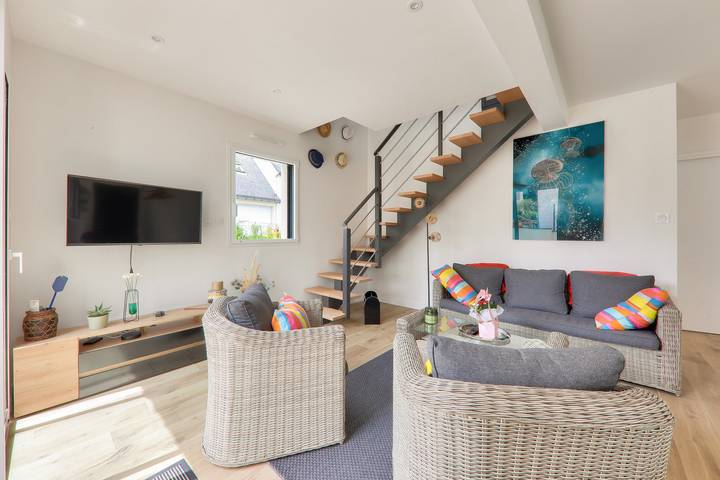 Location de vacances pour 6 personnes, avec jardin et terrasse à Saint-Gildas-de-Rhuys - 4