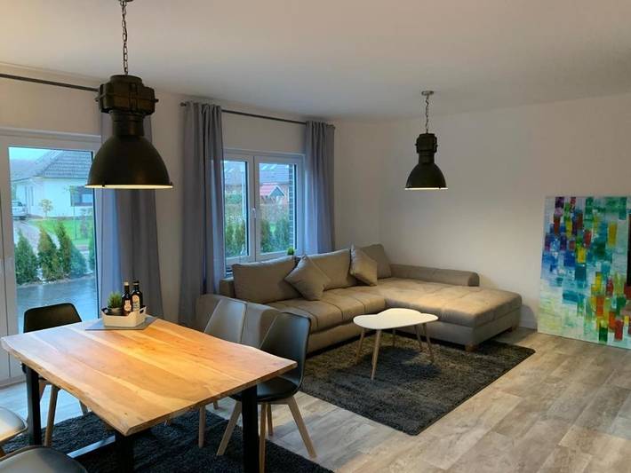 Ferienhaus für 5 Personen, mit Terrasse und Sauna sowie Ausblick in Werdum