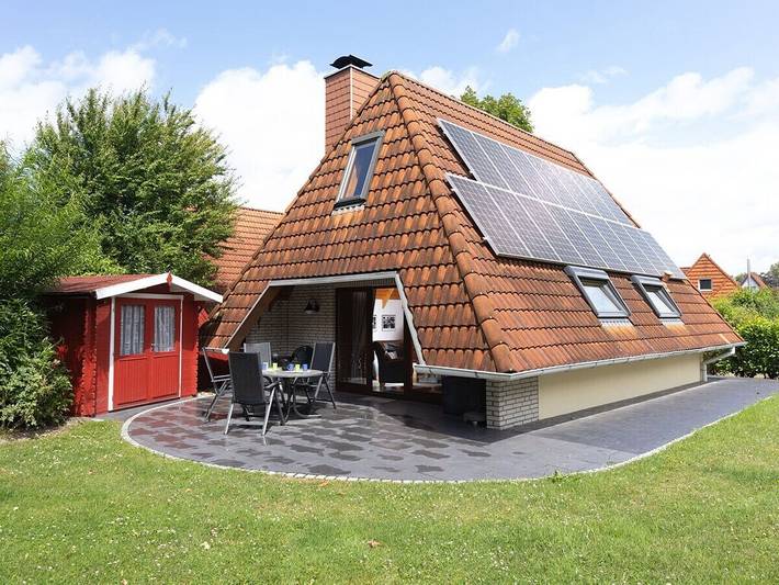 Ferienhaus für 4 Personen, mit Terrasse