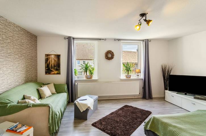 Hel lejlighed, Apartment 'Am Vogler' with Mountain View in a Quiet Location in Holenberg, Landkreis Holzminden