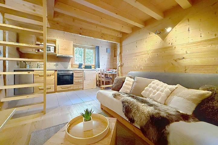 Chalet pour 4 personnes, avec Jardin à Sallanches