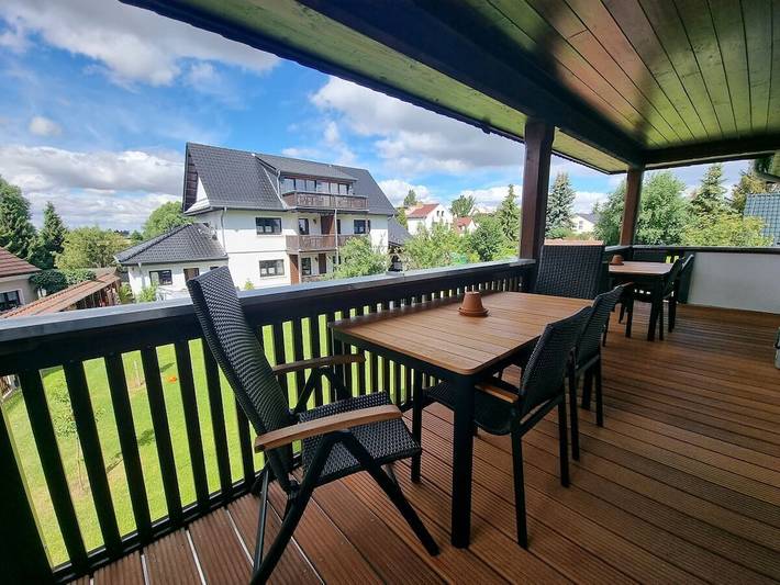 Ferienhaus für 4 Personen, mit Balkon und Terrasse sowie Garten in Markkleeberg - 4