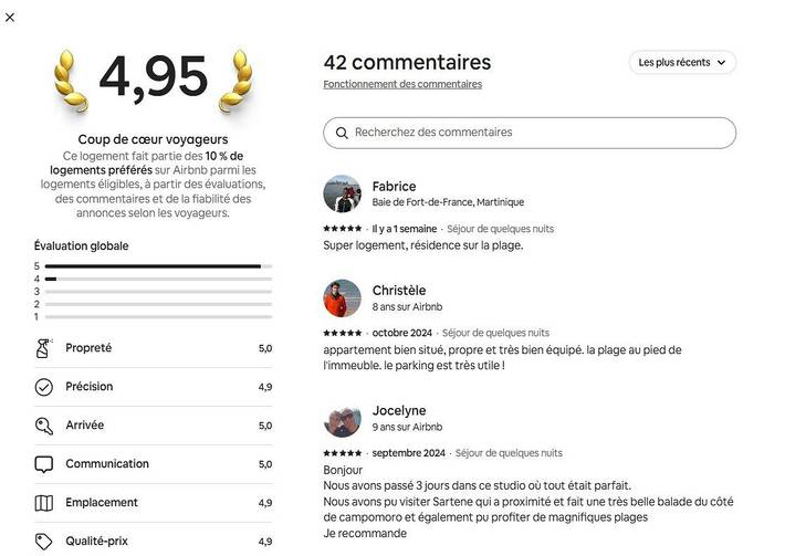 Studio pour 2 personnes, avec terrasse en Corse - 4