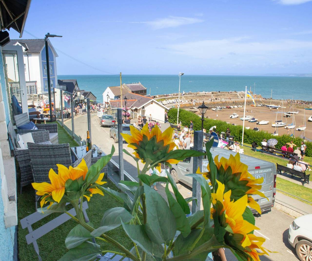 Entire apartment, No. 1 Cliffside, New Quay in New Quay, Cardigan Bay