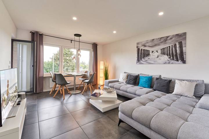 Ferienwohnung für 4 Personen, mit Balkon und Garten in Neustadt in Holstein