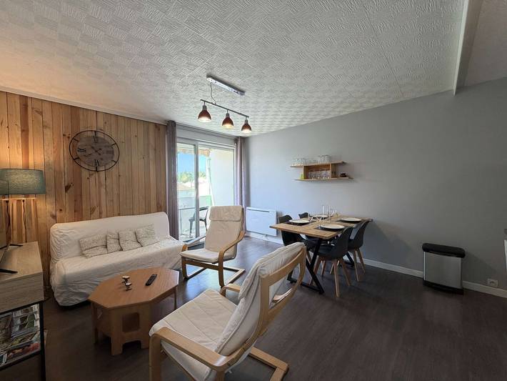 Gîte pour 4 personnes, avec balcon dans Plage des Becs