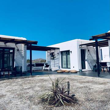 Gîte pour 4 personnes, avec jardin et vue dans Chora (Ios)