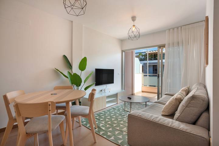 Vakantieappartement voor 4 personen, met balkon in La Caleta