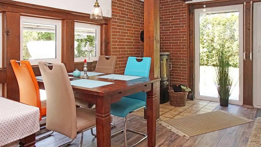 Ferienhaus für 4 Personen, mit Garten