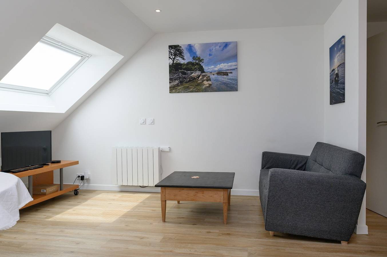Apartamento entero, Apartamento 'Le Petit Veïzit' con Wi-Fi y parking in Baden, Côte des Mégalithes